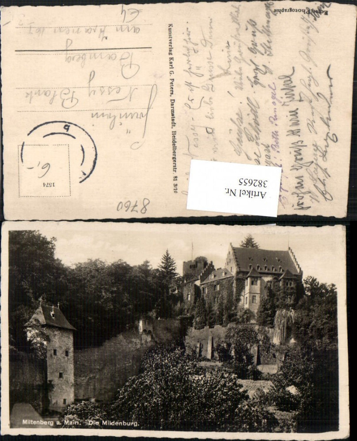 382655,Miltenberg am Main Mildenburg Burg