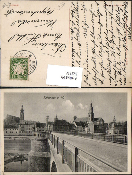 382776,Kitzingen am Main Teilansicht Brücke
