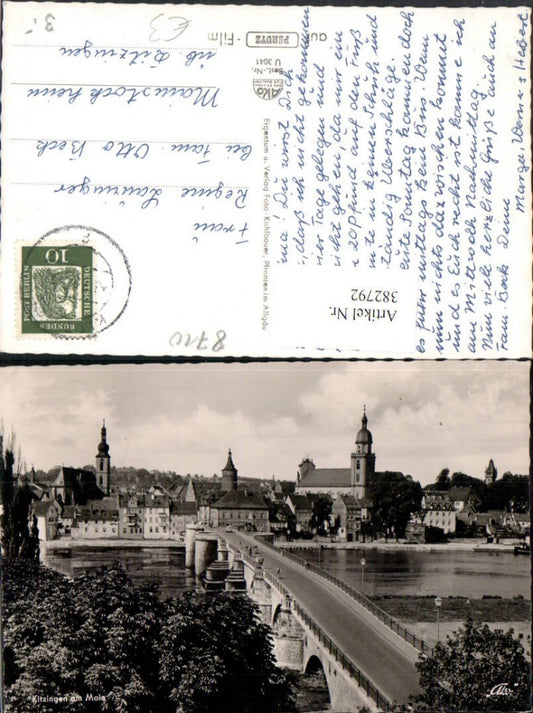 382792,Kitzingen am Main Teilansicht Brücke
