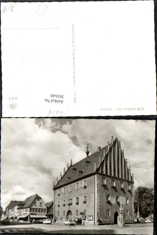 383648,Haßfurt Rathaus Gebäude