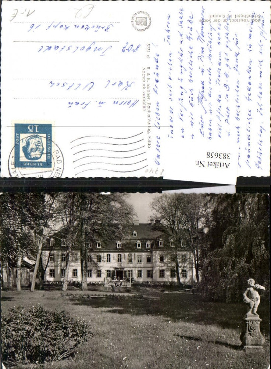 383658,Bad Neustadt an d. Saale Schlosshotel im Kurpark