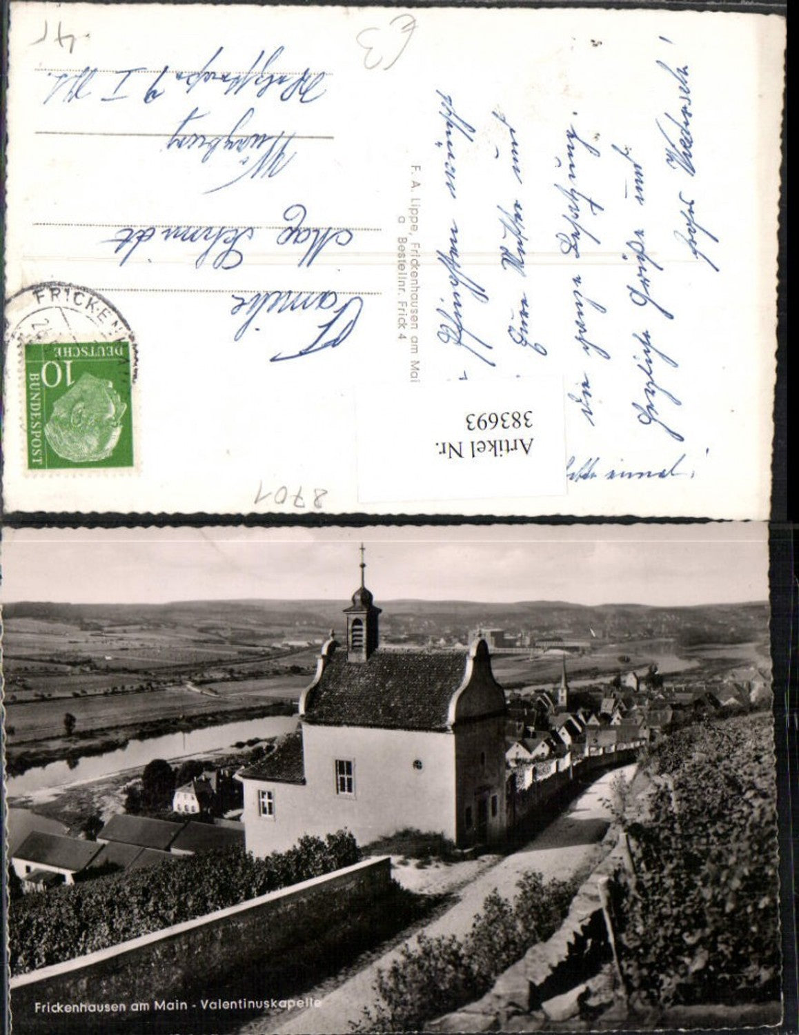 383693,Frickenhausen am Main Valentinuskapelle Kapelle