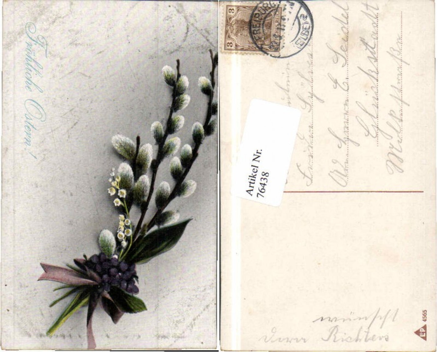 76438,Ostern Palmkätzchen Blumen gel Freiburg Elbe