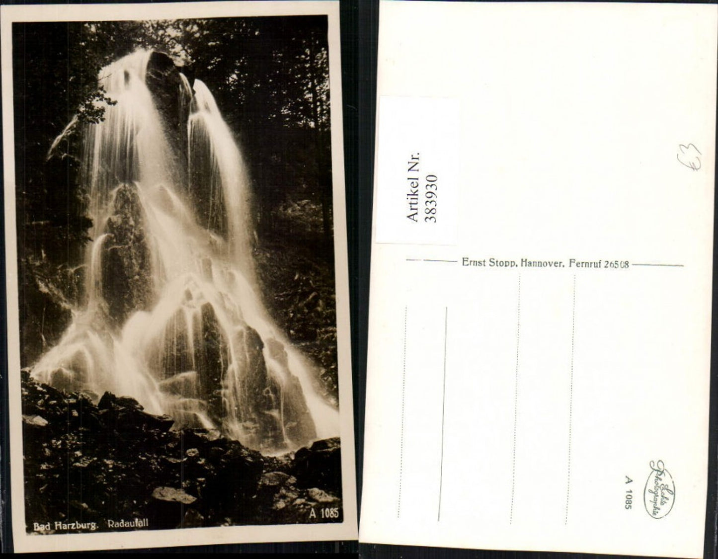 383930,Bad Harzburg Radaufall Wasserfall