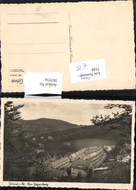 383936,Foto AK Altena Am Pagenberg Siedlung