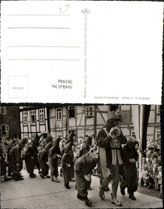 383946,Hameln an d. Weser Rattenfängerspiele Theater Rattenfänger Kinder