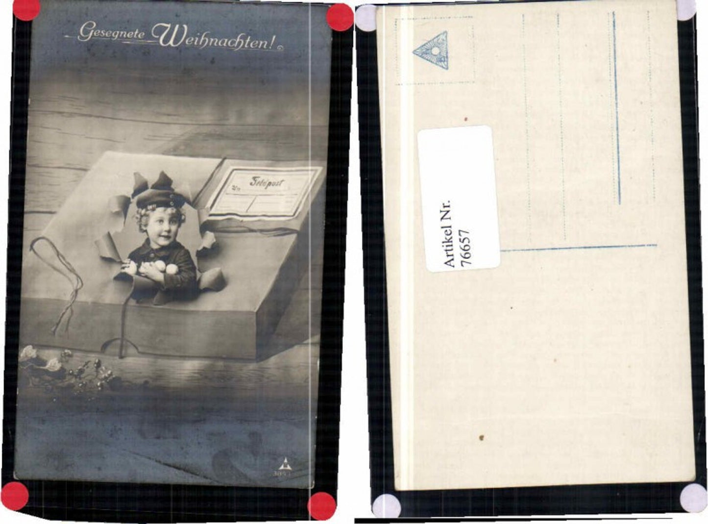 76657,Weihnachten Kind Soldat Uniform FEHLDRUCK Ostereier Photochemie