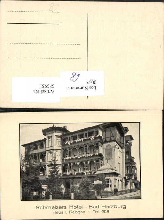 383951,Bad Harzburg Schmelzers Hotel