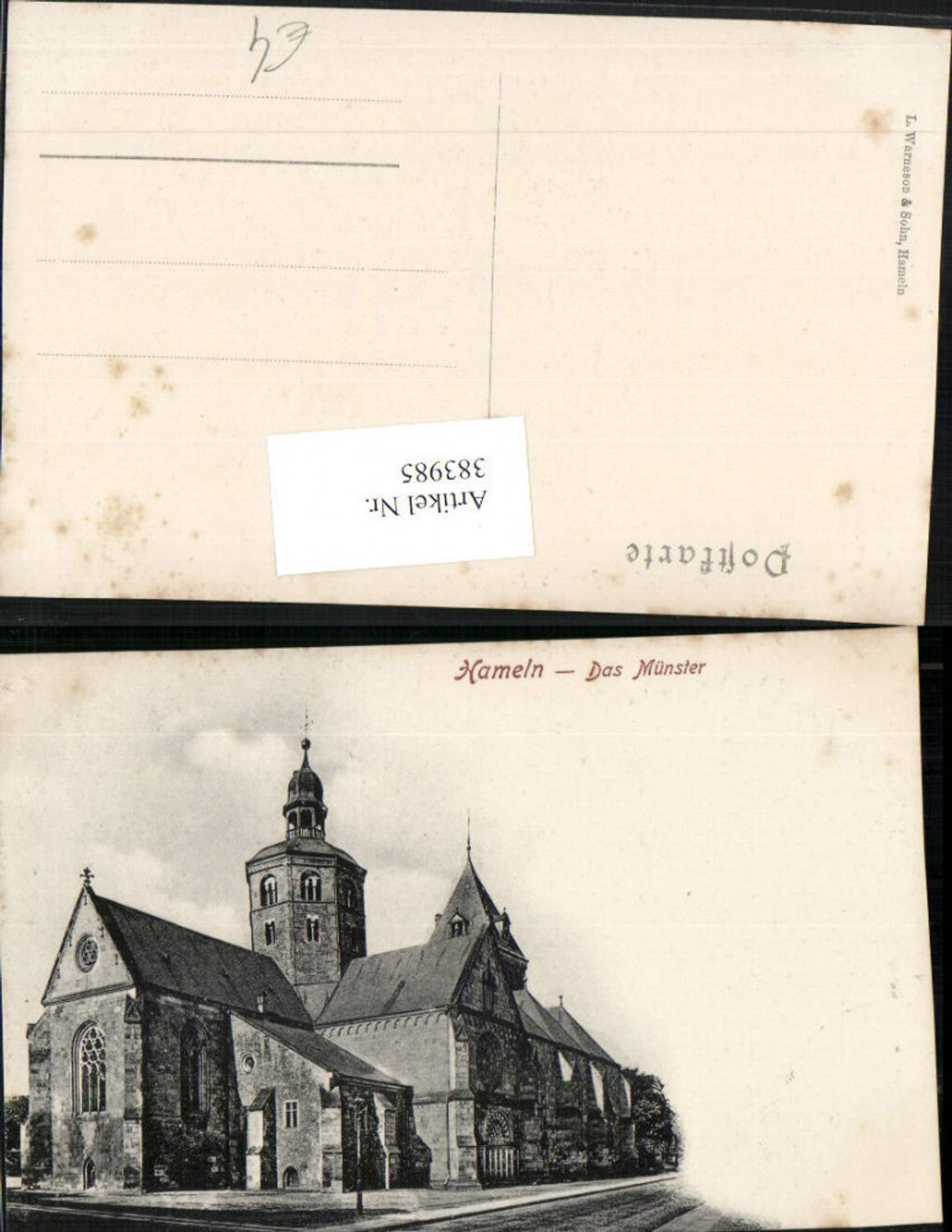 383985,Hameln Münster Kirche