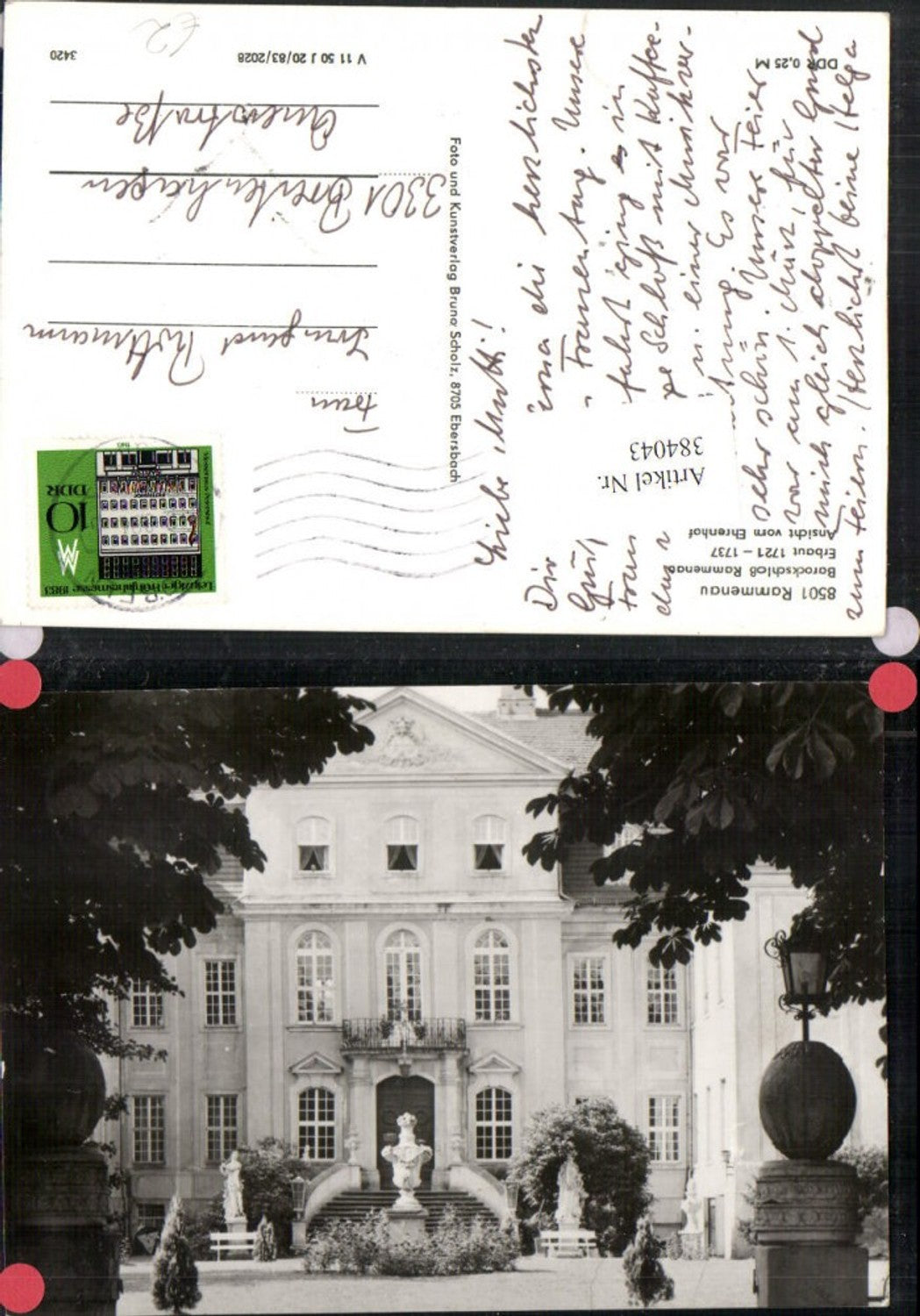 384043,Rammenau Barockschloss Schloss