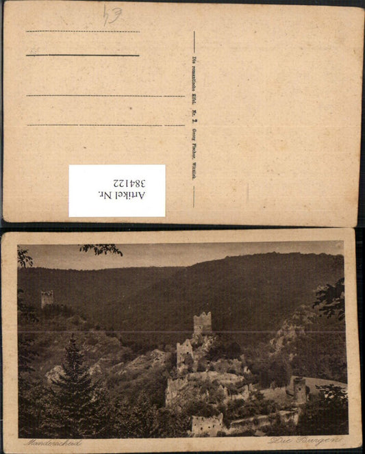 384122,Manderscheid Die Burgen