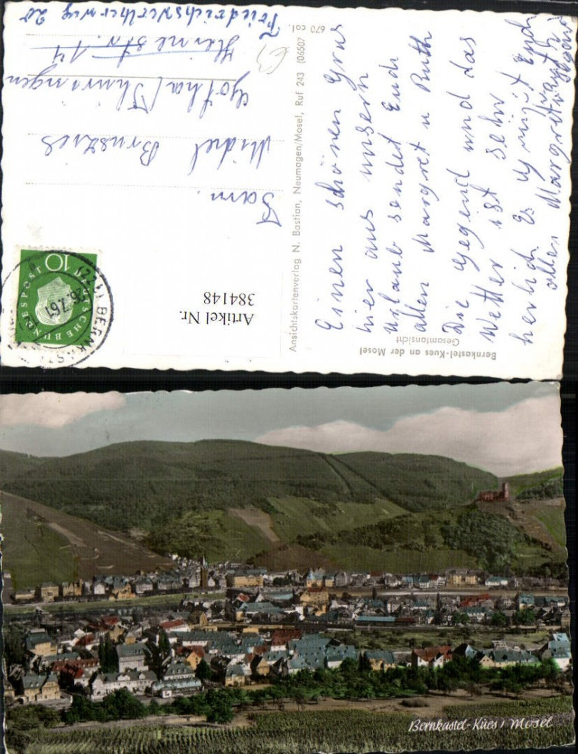 384148,Bernkastel-Kues an d. Mosel Totale
