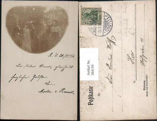 384159,Foto AK Reichenbach im Vogtland Familie Wolff Mühlgraben 11 Gruppenfoto 1906