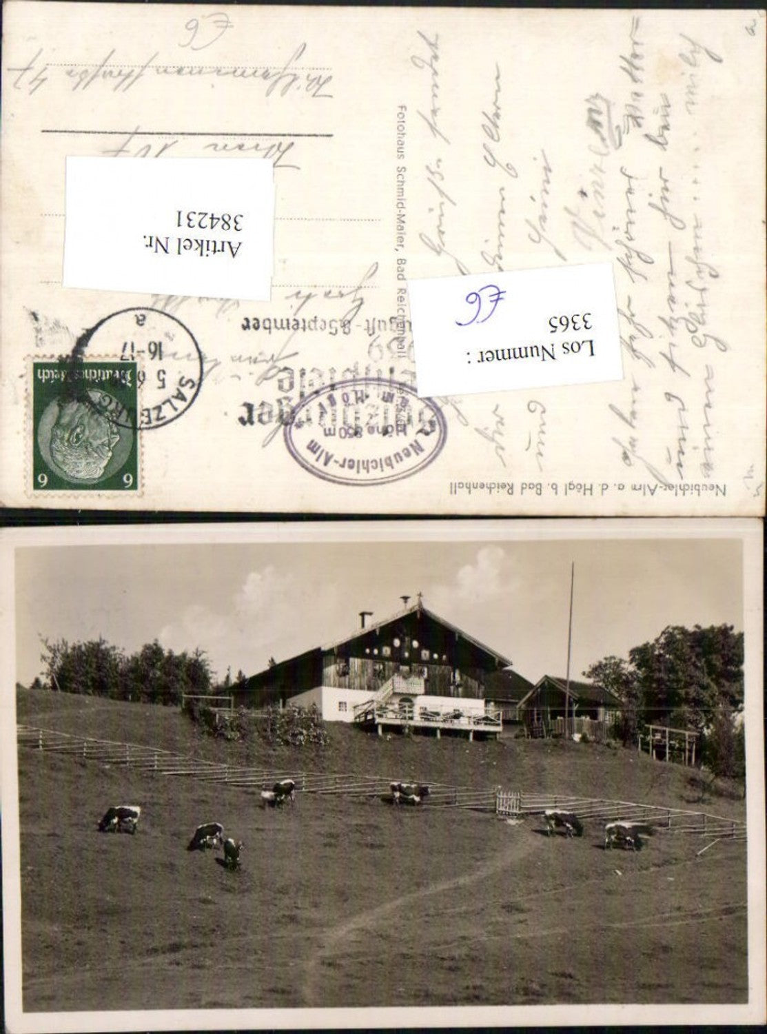 384231,Neubichler-Alm Almhütte a. d. Högl b. Bad Reichenhall