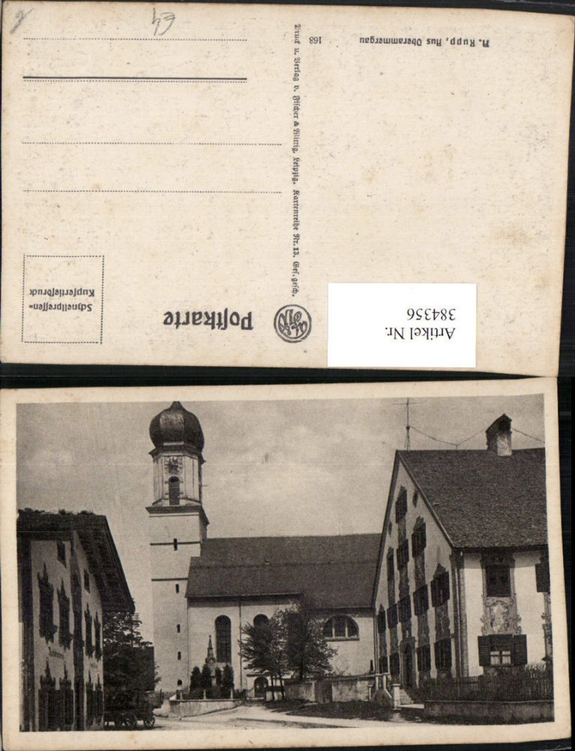 384356.Oberammergau Kirche