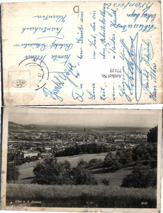 77125,Linz a.d. Donau Seltene Partie am Ortsrand