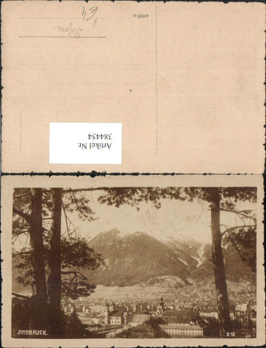 384454.Fotokunst Dr. Defner 10 Innsbruck Teilansicht Bergkulisse