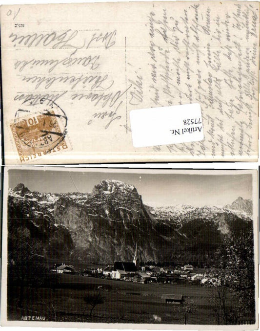 77528,Abtenau Seltene Wiesenpartie vom Ort 1925