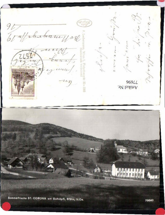 77696,St Corona am Schöpfl Altenmarkt Triesting Ledermann 76640