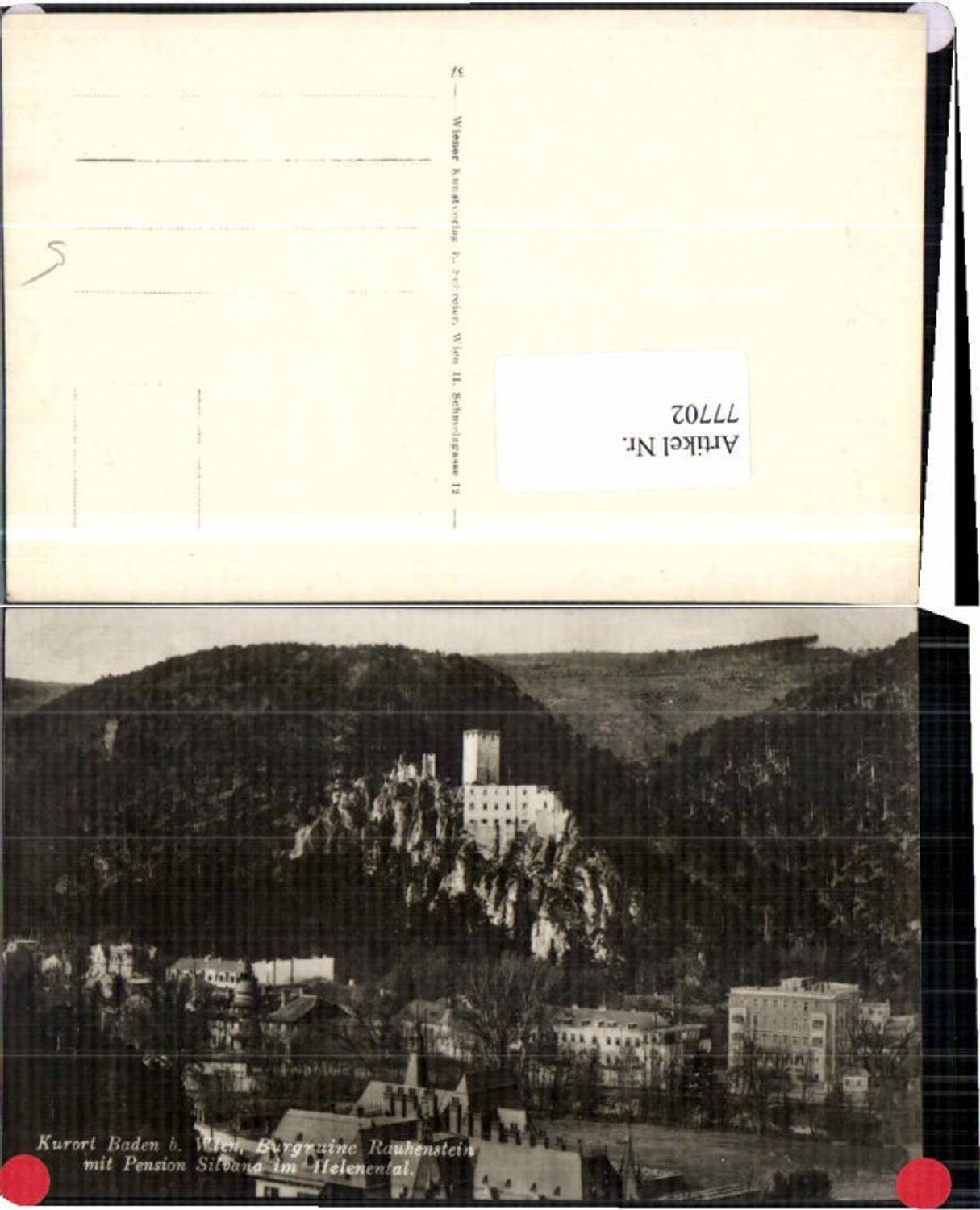 77702,FotoAK Baden bei Wien Helenental Pension Silvana