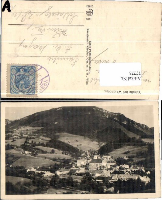 77723,Ybbsitz bei Waidhofen a.d. Ybbs 1919 Kilophot 21862