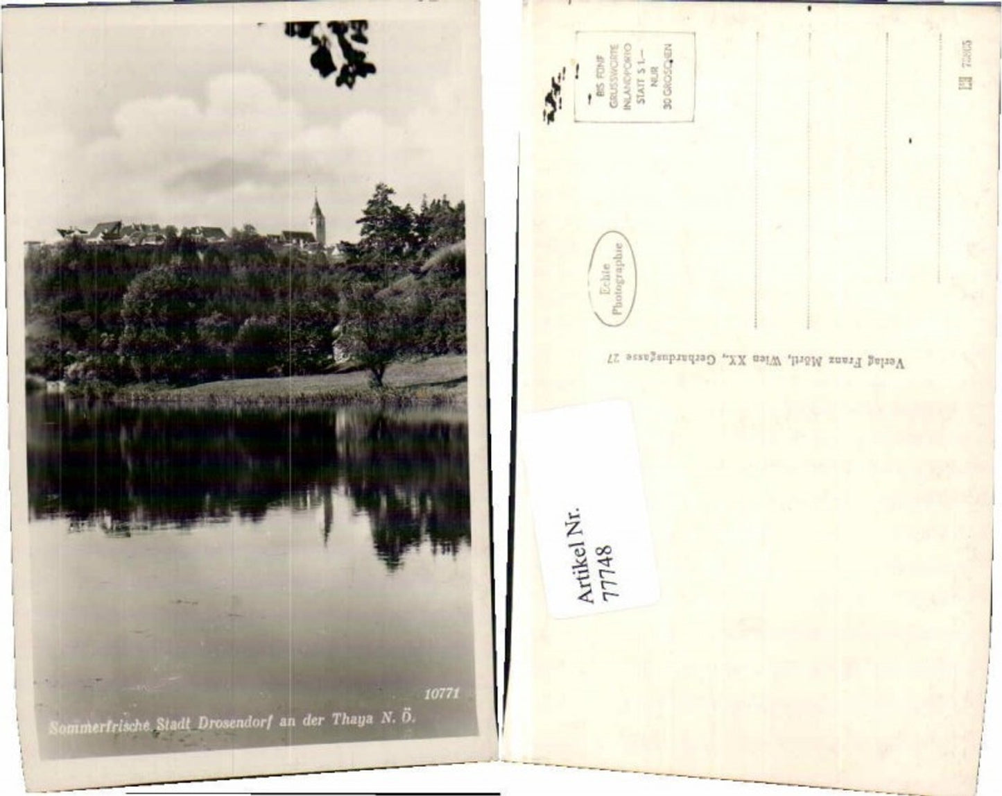 77748,Drosendorf a.d. Thaya pub Mörtl 10771