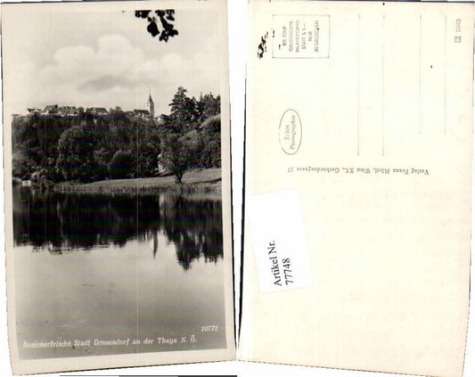 77748,Drosendorf a.d. Thaya pub Mörtl 10771