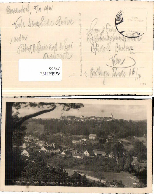 77755,Sommerfrische Drosendorf a.d. Thaya 1941