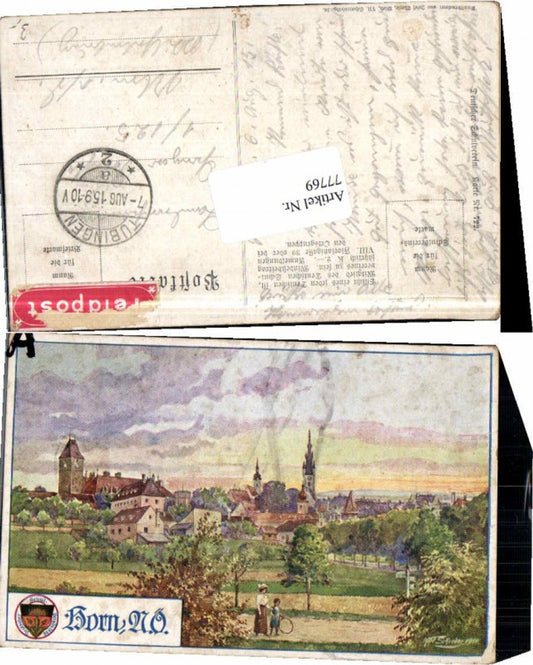 77769,Dt Schulverein 722 Horn Wegpartie K. Schreder sign.