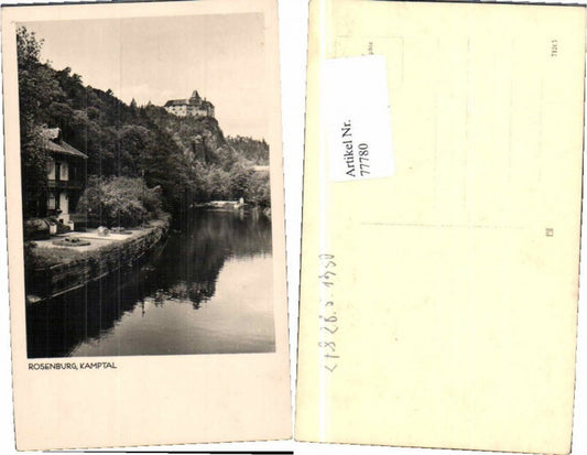 77780,Rosenburg am Kamp Partie an einem Haus