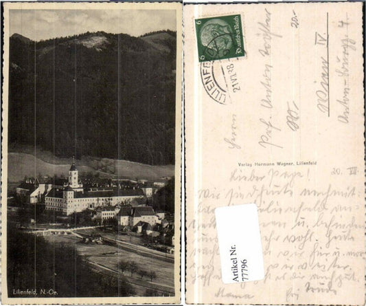 77796,Lilienfeld Partie um 1938