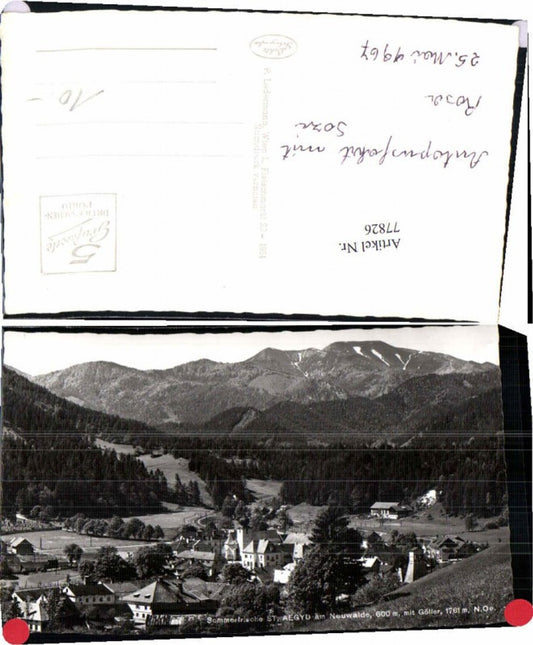 77826,Sommerfrische St Aegyd am Neuwalde