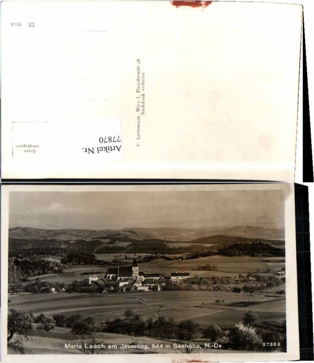 77870,Maria Laach am Jauerling Spitz 1930