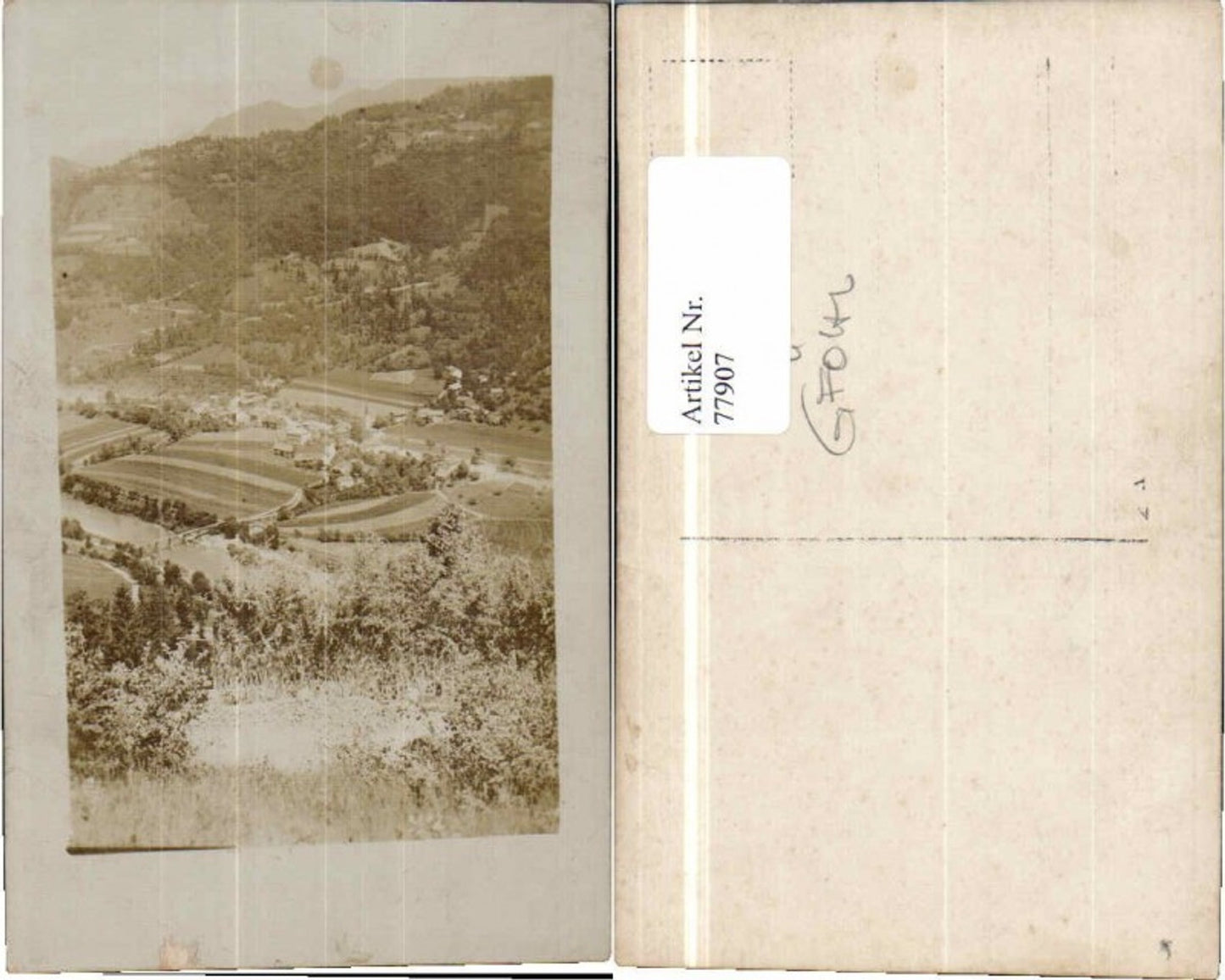 77907,RARE FotoAK Gföhl Partie um 1915