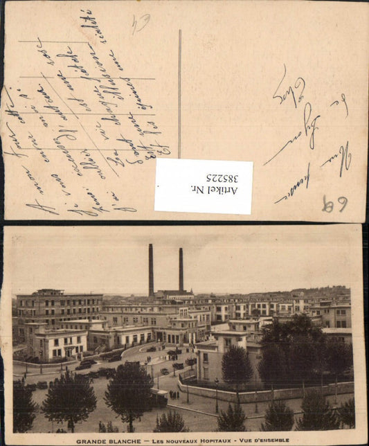 385225,Rhone-Alpes Rhone Lyon Grande Blanche Les Nouveaux Hopitaux Teilansicht
