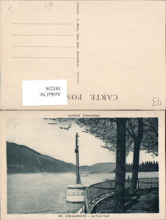 385236,Rhone-Alpes Savoie Aix-les-Bains Le Petit Port Anlegestelle