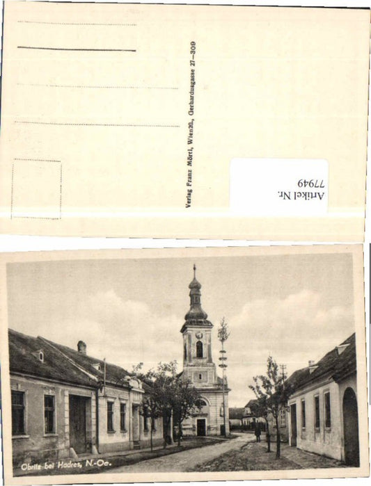 77949,Obritz bei Hadres Strassenpartie