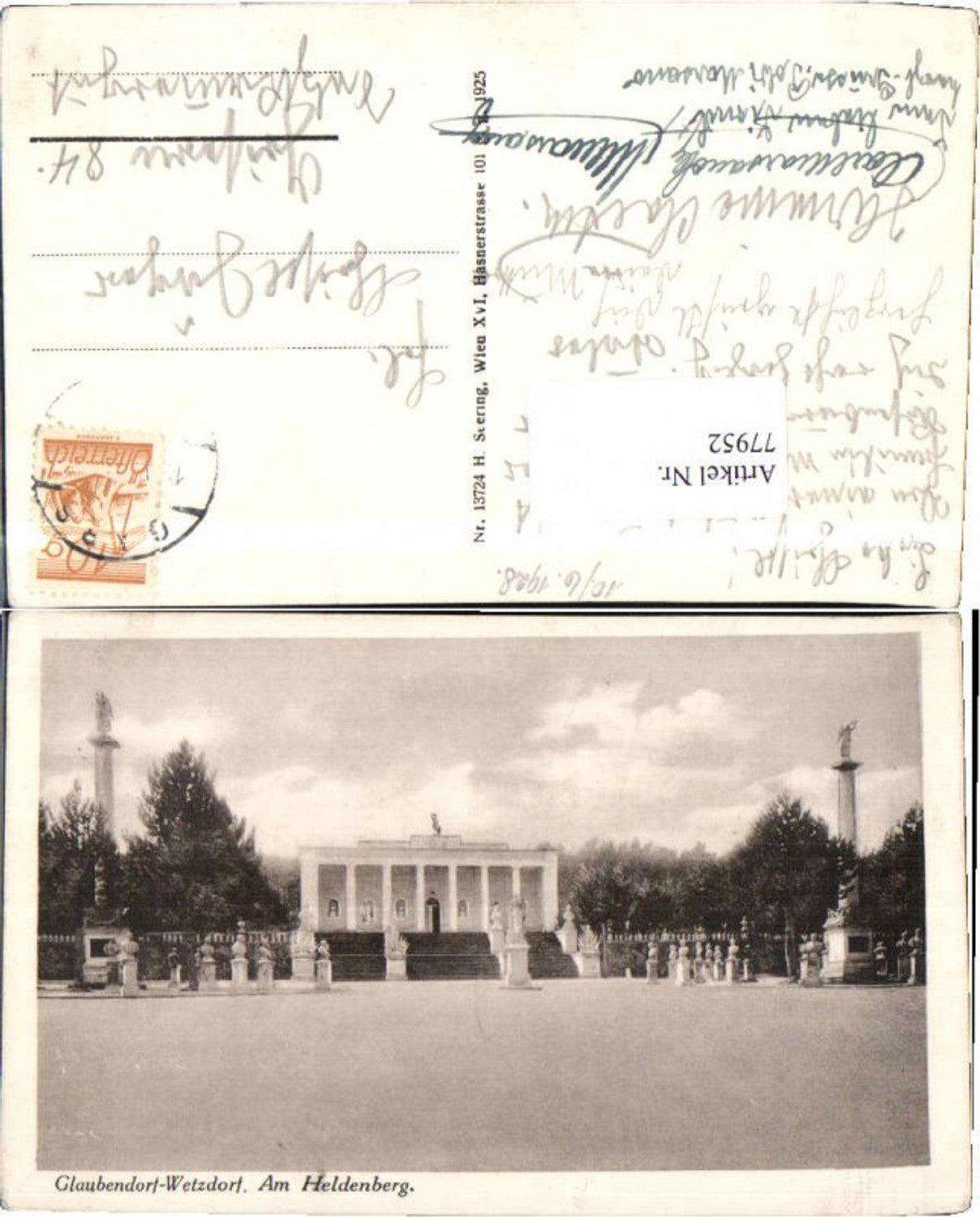 77952,Glaubendorf Wetzdorf Heldenberg