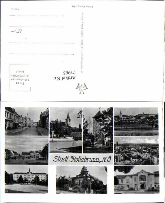 77965,Stadt Hollabrunn Mehrbildkarte
