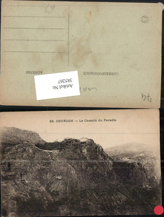 385267,Rhone-Alpes Haute-Savoie Courdon Le Chemin du Paradis Bergkulisse