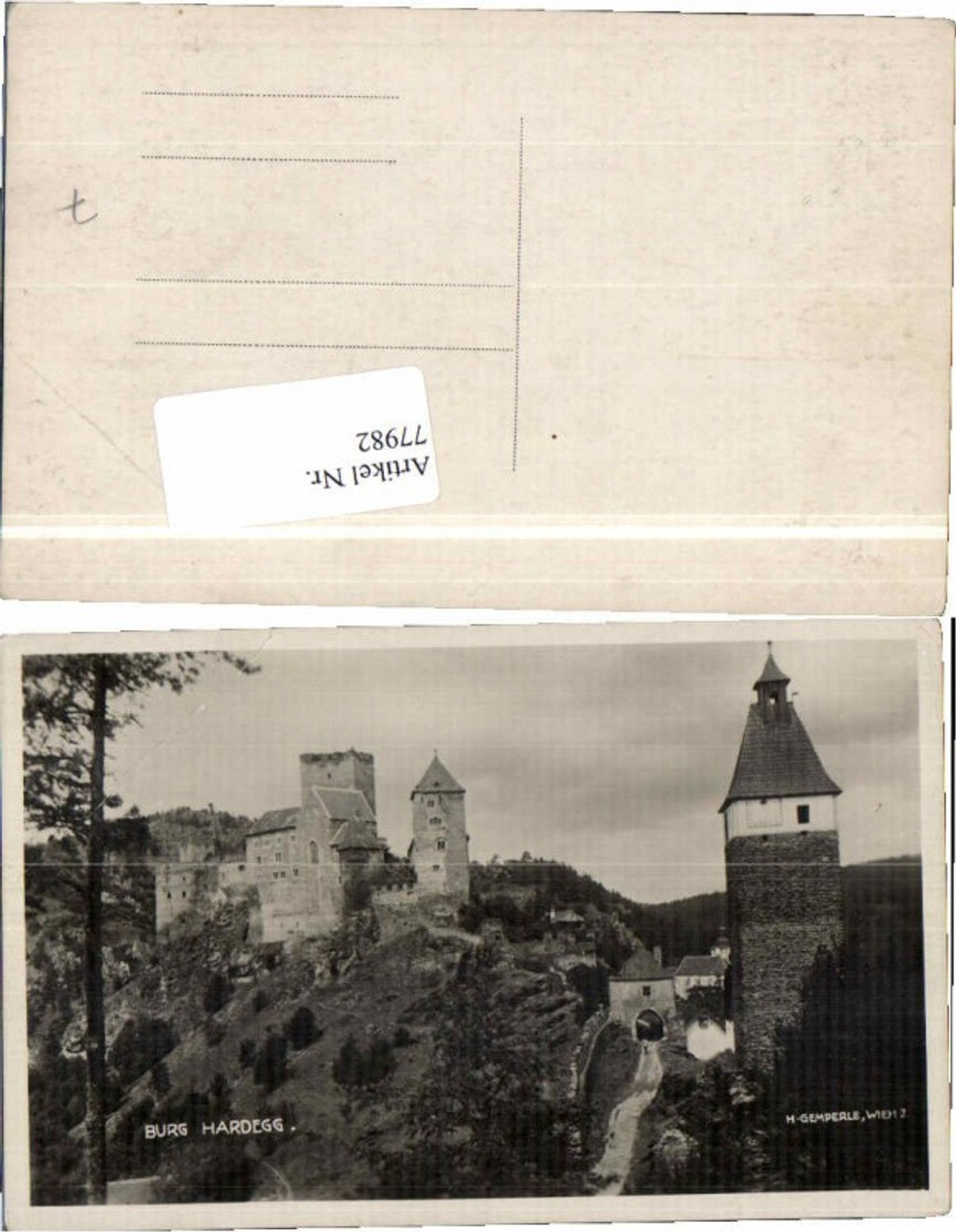 77982,Hardegg a.d. Thaya 1935