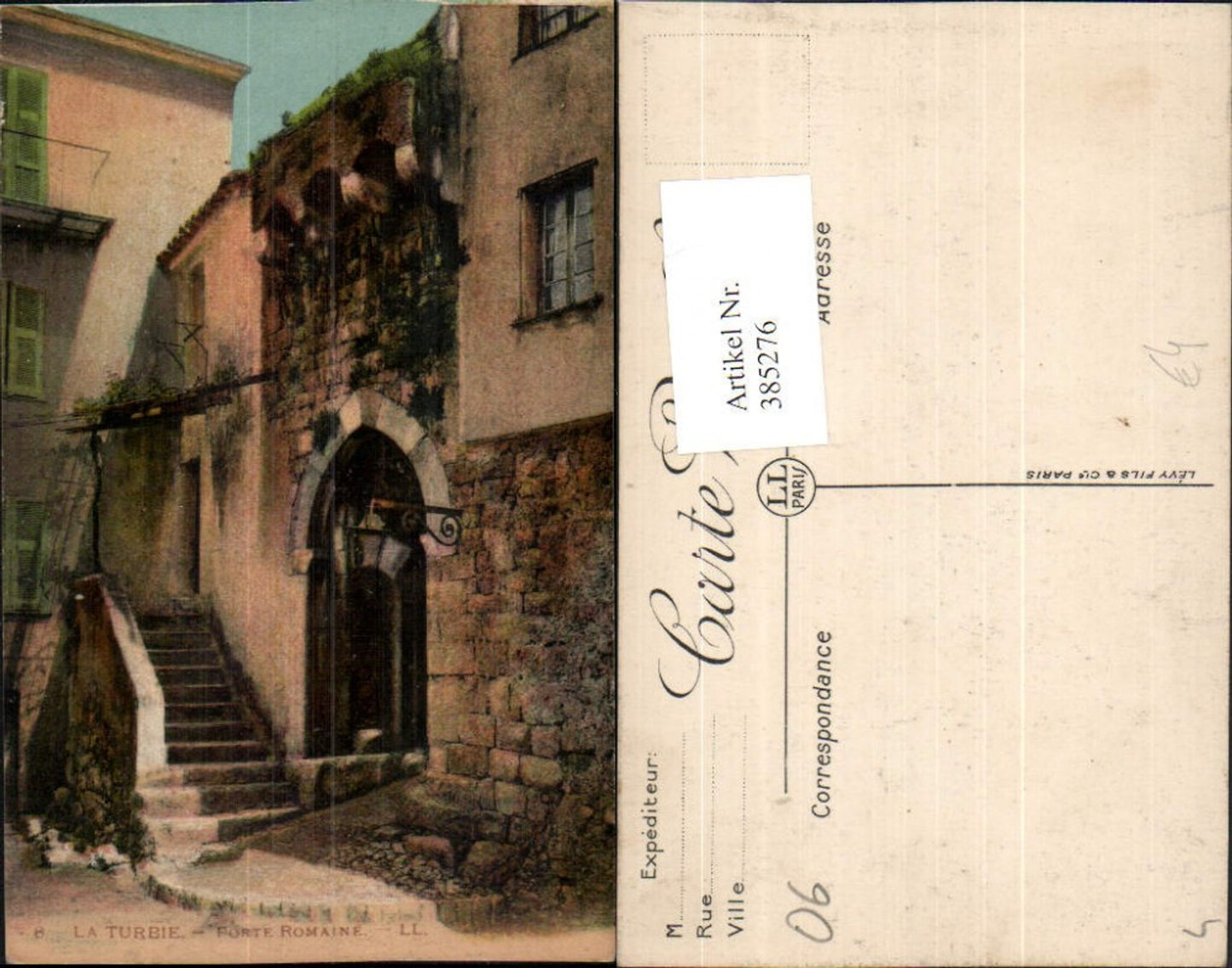 385276,Provence-Alpes-Cote-Azur Alpes-Maritimes La Turbie Porte Romaine Tor Motiv