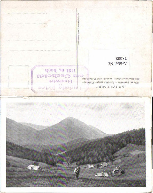 78008,Gschaidl Stempel Gasthaus Reichenau Puchberg