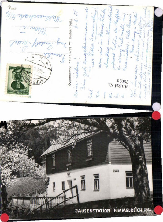 78030,Jausenstation Himmelreich Semmering Schottwien