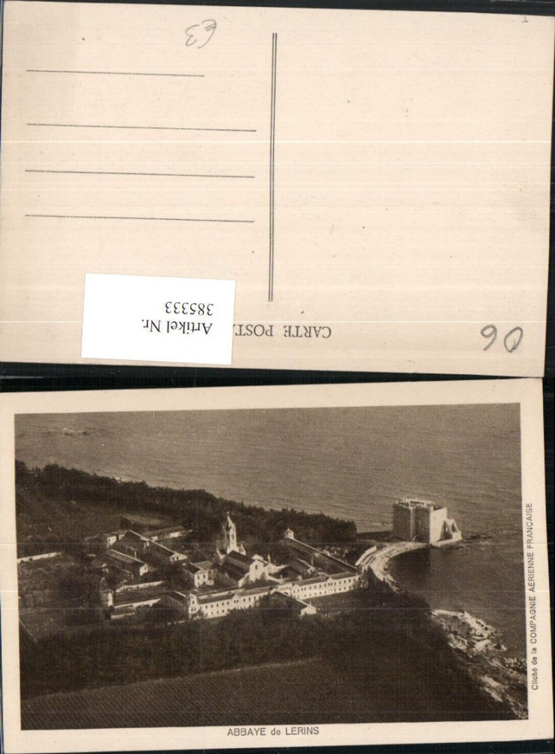 385333,Provence-Alpes-Cote-Azur Alpes-Maritimes Abbaye de Lerins Abtei Kloster