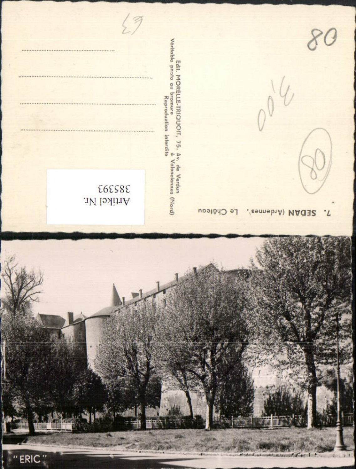 385393,Champagne-Ardenne Ardennes Sedan Le Chateau Schloss