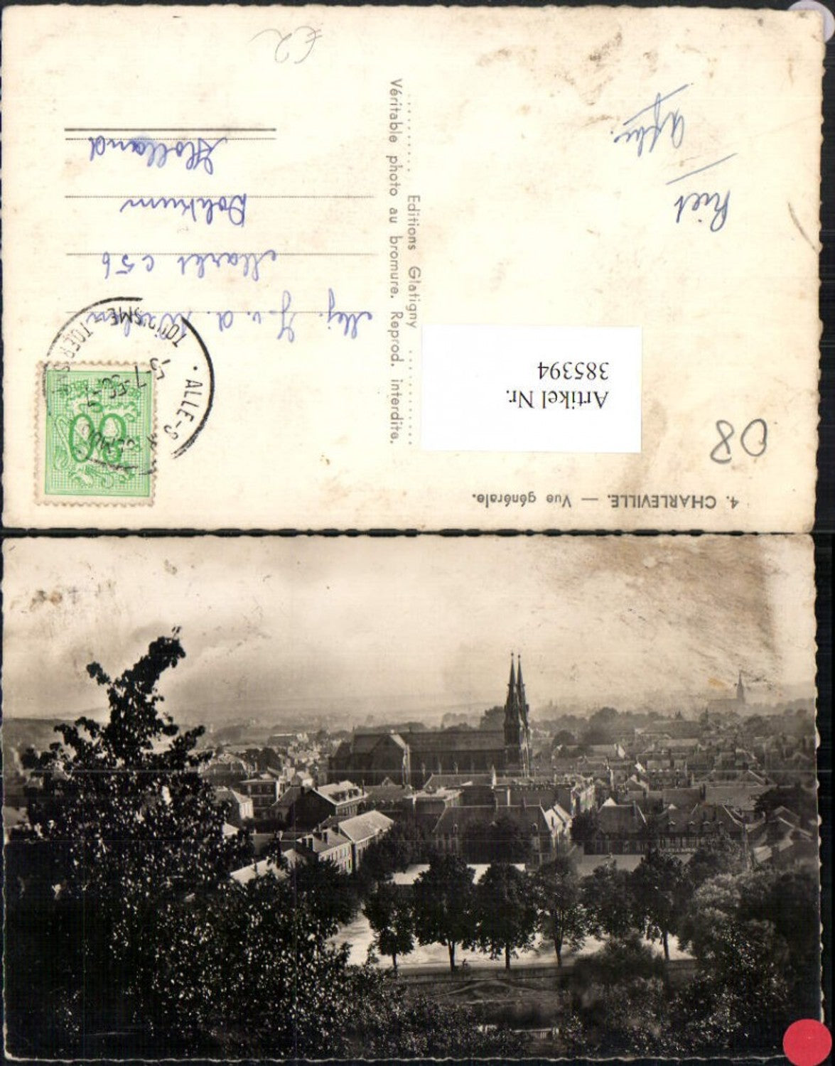 385394,Champagne-Ardenne Ardennes Charleville Vue generale Totale
