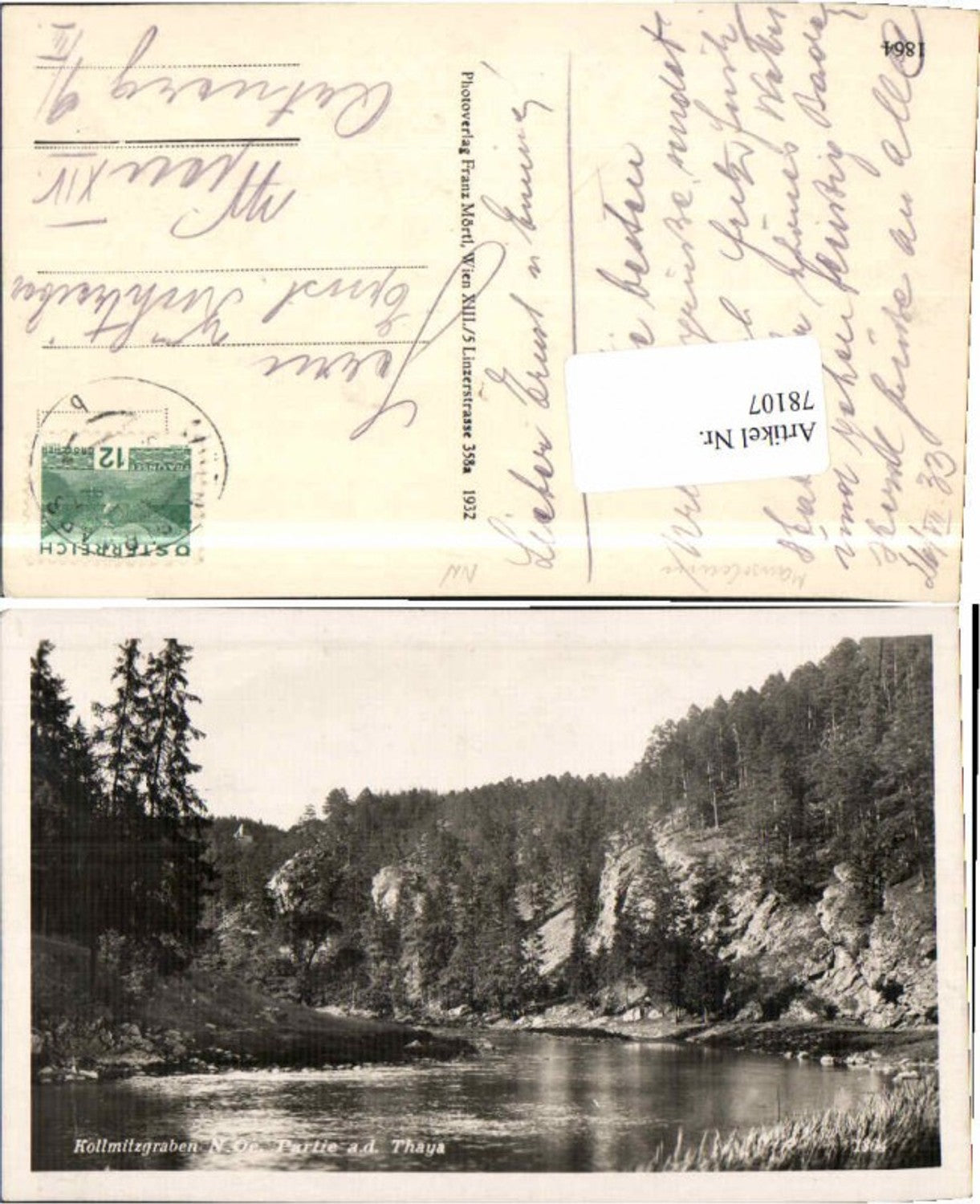 78107,Kollmitzgraben Kollmitz bei Raabs a.d. Thaya