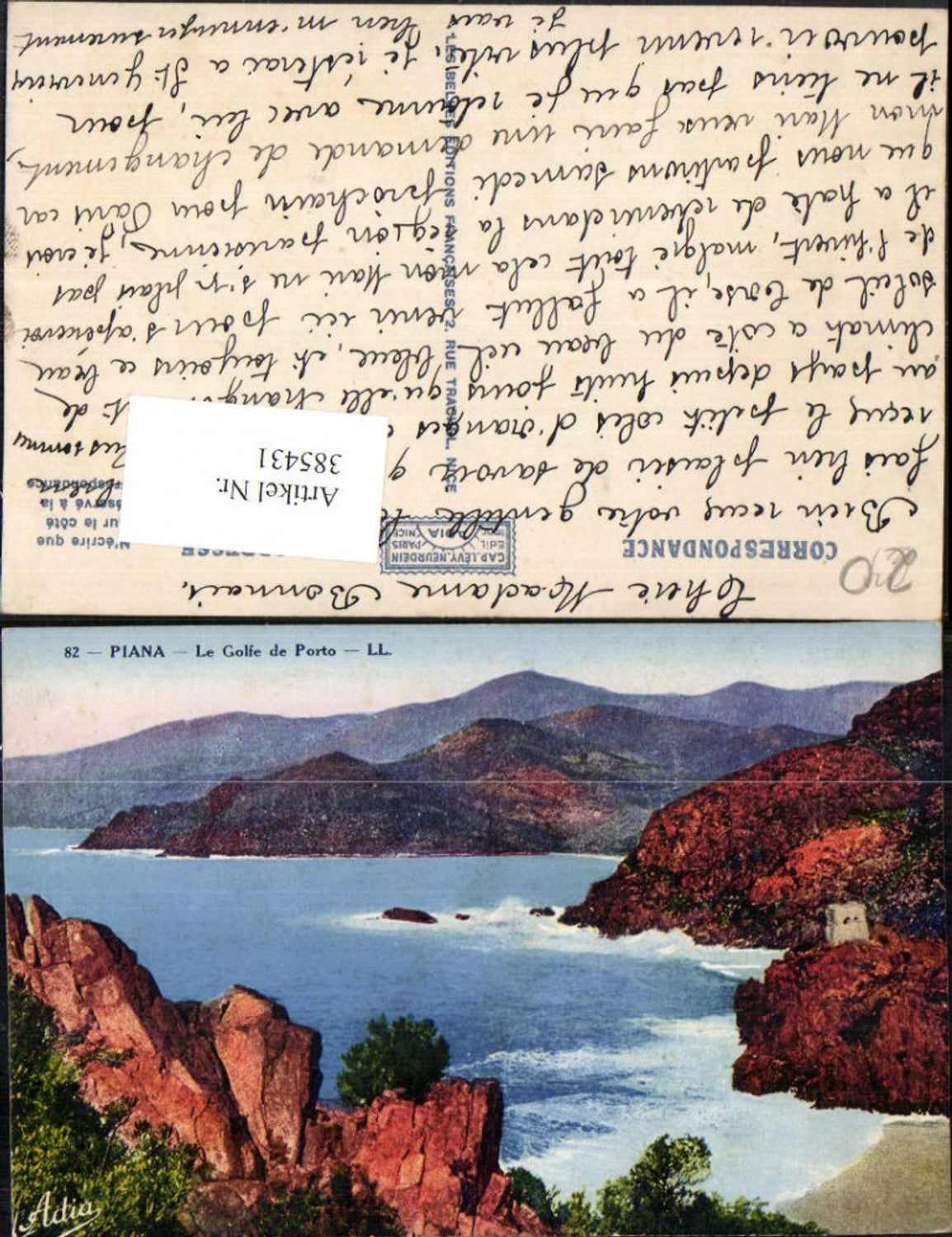 385431,Korsika Corse-du-Sud Piana Le Golfe de Porto Golf Küste Bergkulisse