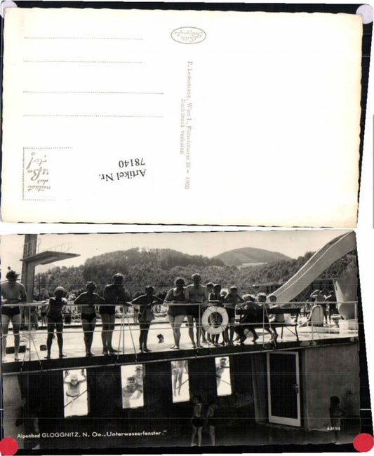 78140,Freibad Gloggnitz Unterwasserfenster Ledermann 43184
